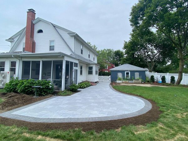 New Patio And Driveway Installation
