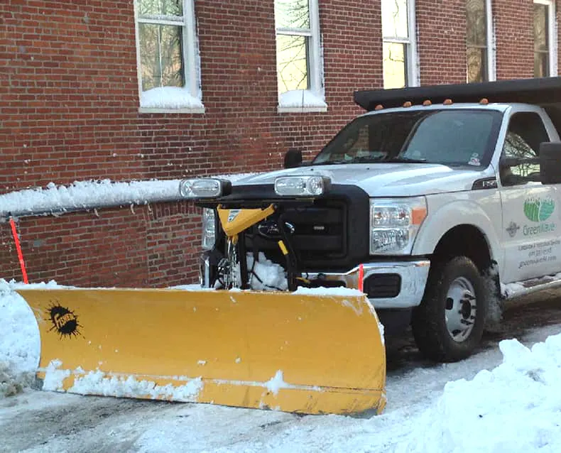 Snow Plow Truck